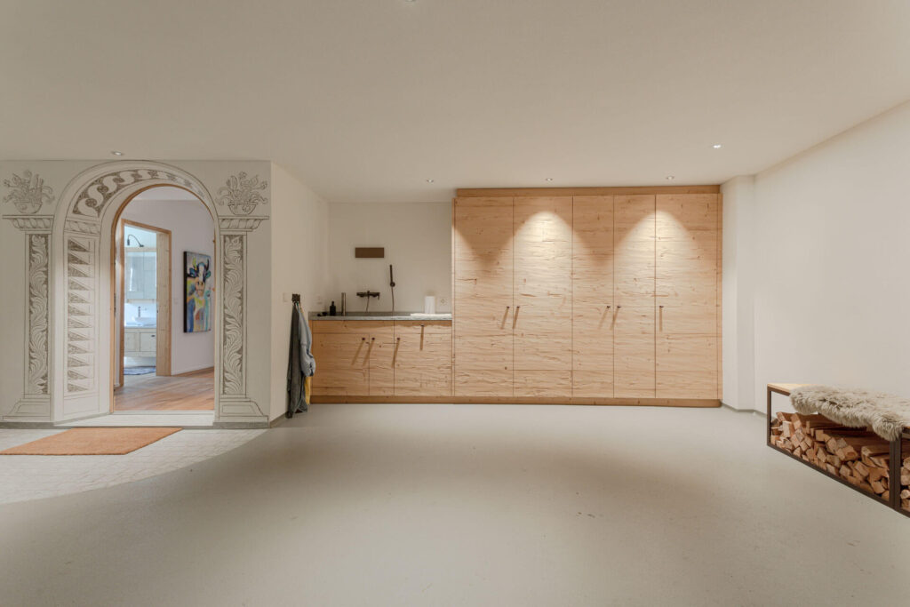 Raumgestaltung Innenausbau aus Holz